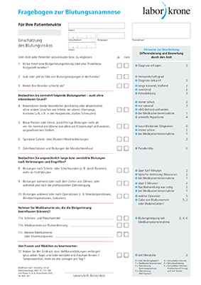 Begleitscheine und Formulare | Labor Krone